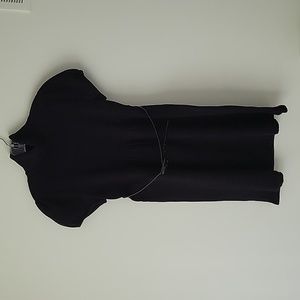 INC International Concepts Empire Waist Black Turtleneck Sweater Dress- …